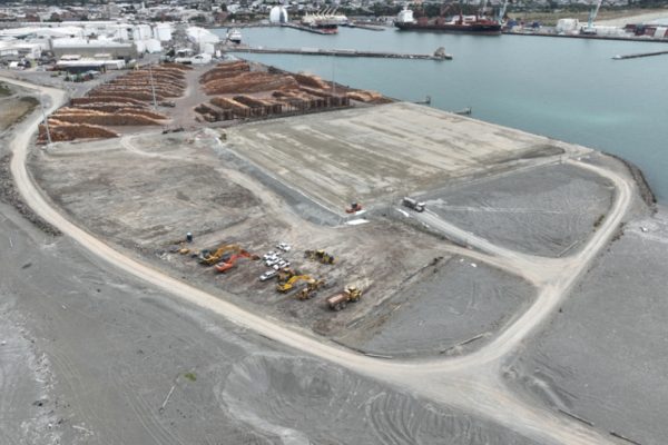 Prime Port Evans Bay Log Yard